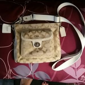 Authentic Coach Cross body purse